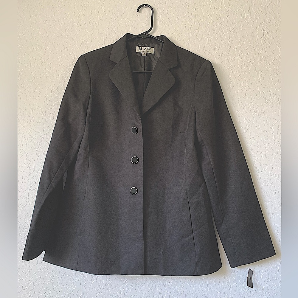 Black Blazer NYP Suits New,size 14